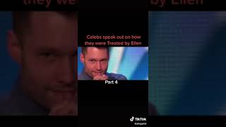 Celebrities talk about their experience on Ellen's Show PART 4 TikTok: entertainmentcheck