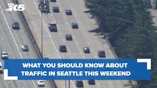 Here's what you should know about this weekend's road closures, construction in Seattle