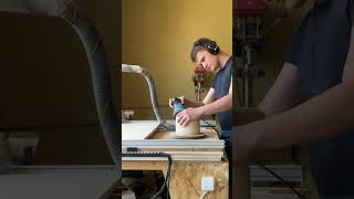 The process of creating hat blocks #hatmaking #hatmaker  arwood.org