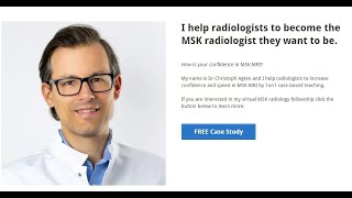 Virtual MSK Radiology Fellowship