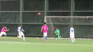 傑志vs港會(2016.4.1.青少年足球U16甲組聯賽)之入球0:2~港會3號