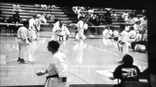 Matthew Thomas some old Shotokan Karate video ISKF