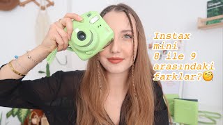 INSTAX MİNİ 9 “DETAYLI” İNCELEME. INSTAX MİNİ 8 İLE 9 ARASINDAKİ FARKLAR.📸