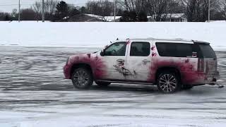 2011 GMC Yukon XL Denali AWD snow drifting