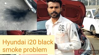 Hyundai i20 diesel black smoke problem😎🤔😲#engine#automobile#hyundai#black#smoke#problem