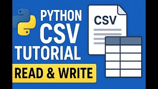 Python Read & Write CSV Files Explained | Data Analysis for Beginners