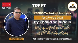 KSE100 Technical Analysis for 27th Feb 2025 | Actionable Trade Signals \u0026 Market Moves