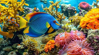 The best aquarium and relaxing music 🐠 stunning images of rare and colorful marine life