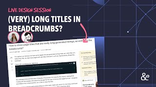 How to display long generated page titles in the breadcrumb?