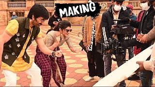 Dhamaka Movie Jinthaak Song Making Video | Ravi Teja, Sreeleela | Filmypost