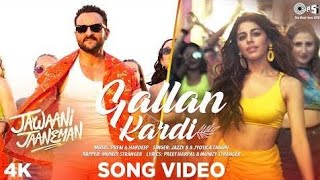 Gallan Kardi full video song Jawaani Jaaneman | Saif Ali Khan, Tabu, Alaya F|Jazzy B, Jyotica, Mumzy