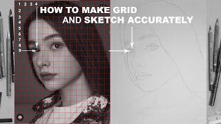How To Draw Face | Grid Method Tutorial | Beginner's Guide Part 1