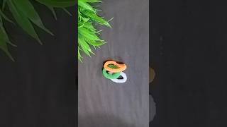 diy tricolour earings🧡🤍💚 #craftartcampus #tricolor #earrings #diy #independenceday #creative #yt