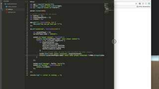 Unity 5 Multiplayer Networking Node.js socket.io : Node.js Server 9/16