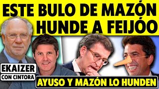 ESTO DEBES VERLO. EKAIZER RESPONDE A LAS MENTIRAS DE MAZÓN Y AYUSO Y HACE CÓMPLICES A FEIJÓO Y AZNAR