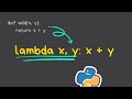 What is a Lambda Function (a.k.a. Anonymous Function) in Python? 2MinutesPy