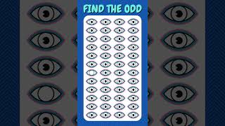 Find The Odd One Out - Part 8  #shorts #howgoodareyoureyes #emojichallenge