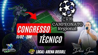 AO VIVO - CONGRESSO TECNICO 11º REGIONAL MASTER 2025