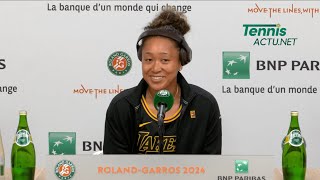Tennis – Roland-Garros 2024 – Naomi Osaka : "I've had worse, much worse ! Yes, I cried..."