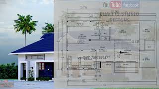 1300 Square Feet 20 ലക്ഷം ഫർണിച്ചർ ഉൾപ്പെടെ | 20 laks budget home | Easy2Build #contemporaryhome