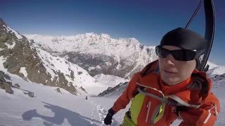 Freeride Couloir Saas Fee