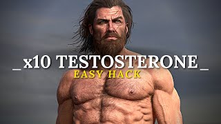 x10 Your TESTOSTERONE Levels (EASY Daily Habits...)| HIGH Value Men | self development coach