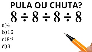 MATEMÁTICA BÁSICA - QUANTO VALE A EXPRESSÃO❓