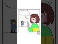 FRISK FELT UNSAFE! [COMICS]  #undertale #sans #frisk #chara