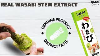 UMAI Wasabi Paste : Unleash a Fiery Green Punch !