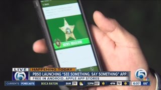 Palm Beach County Sheriff's Office unveiling crime prevention app