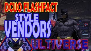 DCUO Style Vendors