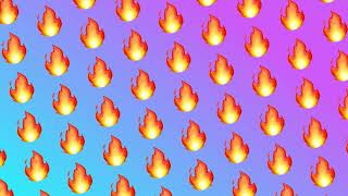 EMOJI Background - Fire (SCREENSAVER)