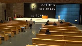 남양성모성지 / 2025. 1. 14 / 연중 제1주간 화요일 / 묵주기도 / 미사