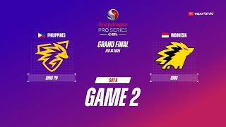 ONIC PH vs ONIC GAME 2 GRAND FINAL ESL Snapdragon Pro Series S6 | ONIC vs ONIC ESPORTSTV