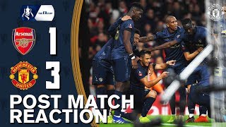 Solskjaer, Lukaku & Shaw look back on FA Cup win at Arsenal | Arsenal 1-3 Manchester United