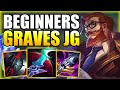 HOW TO PLAY GRAVES JUNGLE & CARRY FOR BEGINNERS IN S12! - Best Build/Runes Guide - League of Legends