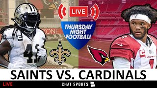 Saints vs. Cardinals Live Streaming Scoreboard, Play-By-Play, Highlights & Stats On TNF | NFL Week 7