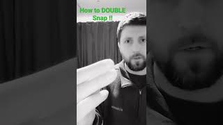 How to DOUBLE SNAP !!! #snapping #shorts