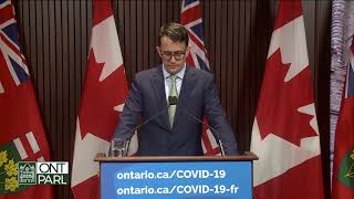 Minister McNaughton to make an announcement (Mar 17th, 2021)