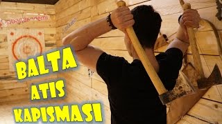 BALTA ATIŞ KAPIŞMASI | HOCA vs SOSYOSELF BALTA ATIŞ KAPIŞMASI | HOCA vs SOSYOSELF
