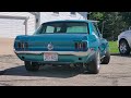 1968 mustang 427 test drive