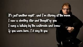 Ed Sheeran – All Of The Stars (Clean - Lyrics)