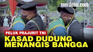 Tangis Kasad Jenderal Dudung Pecah, Peluk Wisudawan Miskin Jadi Prajurit TNI