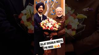 Diljit Dosanjh Meet PM NARENDRA MODI 🇮🇳📍#shorts