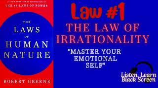( Law #1 ) The Laws of Human Nature by Robert Greene Full Audiobook Paraphrased Black Screen
