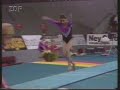 natalja laschenova urs worlds 1989 team competition horse vault