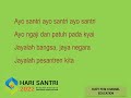 LIRIK LAGU  HARI SANTRI NASIONAL 2022 (Berdaya Menjaga Martabat Kemanusian) #harisantrinasional