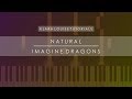 NATURAL | Imagine Dragons Piano Tutorial