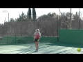 Tennis Recruiting Video Andrea Rojo