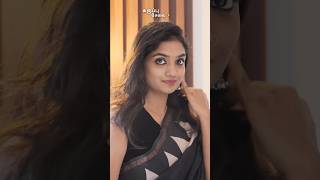 கருப்பு சேலை✨| Recreating Mrunal’s Black Saree Look | #shortsvideo